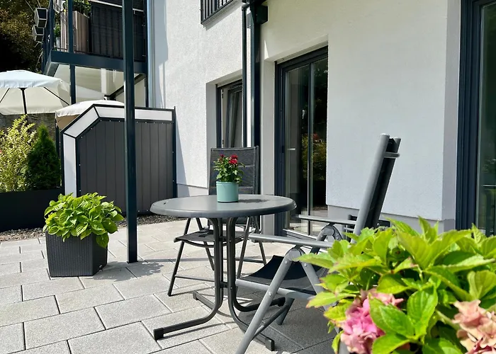 Appartement Bertchen - Barrierefrei Mit Suedterrasse Und Carport In Ruhiger Altstadtlage Von