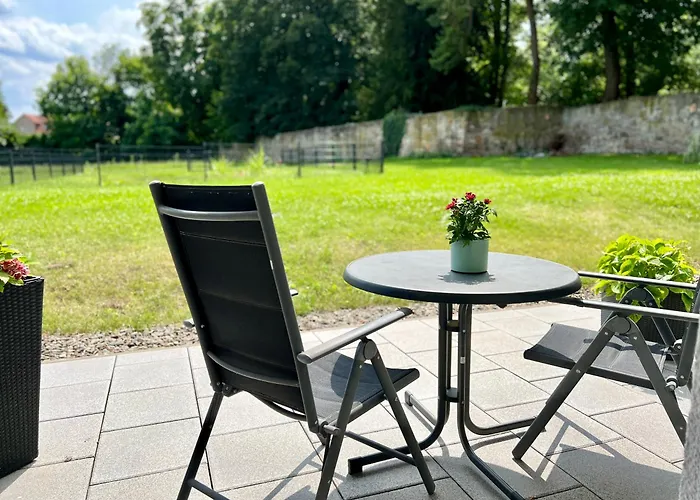 Appartement Bertchen - Barrierefrei Mit Suedterrasse Und Carport In Ruhiger Altstadtlage Von